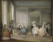 La leçon de danse (Nicolas Lavreince) - Muzeo.com