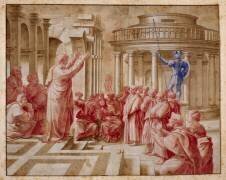 La Prédication de saint Paul aux Athéniens (Raphaël) - Muzeo.com
