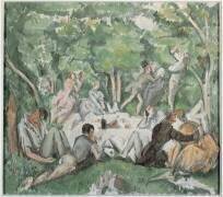 Le déjeuner sur l'herbe, d'après Paul Cézanne (Auguste Clot) - Muzeo.com