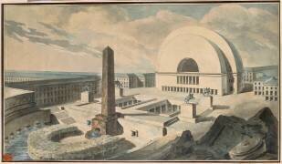 Le théâtre et les bains du peuple (François Verly) - Muzeo.com