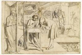 Lorenzo et Isabella, d'après John Keats (William Holman Hunt) - Muzeo.com