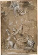 Martyre de sainte Thècle (Alessandro Tiarini) - Muzeo.com