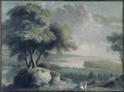 Paysage de la campagne de Baltimore (anonyme) - Muzeo.com