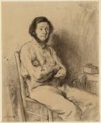 Portrait d'Auguste Millet (Jean-François Millet) - Muzeo.com