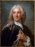 Portrait de Charles Natoire, en buste (Gustaf Lundberg) - Muzeo.com