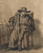 Portrait de Cornélis Claesz Anslo (1592-1646), prédicateur et théologien mennonite (Rembrandt) - Muzeo.com