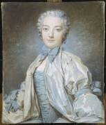 Portrait de femme en bleu (Pierre Bernard) - Muzeo.com