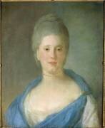 Portrait de madame d'Espreménil [Françoise-Alexandrine Sintuary (1754-1795)] (Jean-Baptiste Perronneau) - Muzeo.com