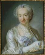 Portrait de madame Tourolle (Jean-Baptiste Perronneau) - Muzeo.com