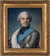 Portrait de Maurice comte de Saxe (1696-1750), maréchal de France (Quentin de La Tour) - Muzeo.com