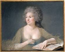 Portrait de Mme Boze, née Françoise, madame Clétier, épouse de l'artiste (Joseph Boze) - Muzeo.com