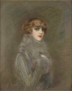 Portrait de Mme Ryan, née Arlette Warrain (Paul César Helleu) - Muzeo.com
