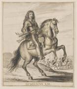 Portrait équestre de Louis XIII (Balthazar Moncornet) - Muzeo.com