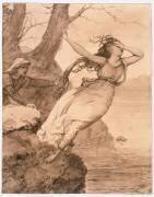 Sapho se laisse tomber.... (Jean Victor Schnetz) - Muzeo.com