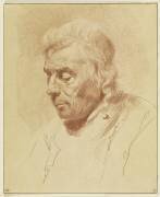 Tête d'homme, de trois quarts vers la gauche (Jean-Jacques de Boissieu) - Muzeo.com