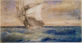 Voilier dans la tempête (Charles Meryon) - Muzeo.com