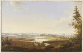 Vue de la ville de Hambourg (Kasten J. E.) - Muzeo.com