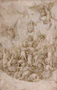 Damnés tourmentés par des diables et des animaux fantastiques (Pieter Brueghel l'Ancien) - Muzeo.com