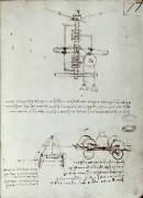 Dessin d'une machine volante (Léonard de Vinci) - Muzeo.com