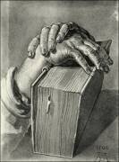 Étude des mains avec le livre (Albrecht Dürer) - Muzeo.com