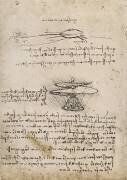 Études d'une vis à air (Léonard de Vinci) - Muzeo.com