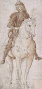 Jeune homme en armure, à cheval (Le Pérugin) - Muzeo.com