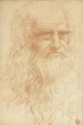 Portrait de Léonard de Vinci (Léonard de Vinci) - Muzeo.com