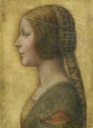 Profil d'une jeune fiancée (Léonard de Vinci) - Muzeo.com