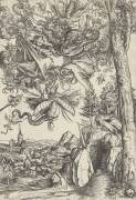 Saint Antoine transporté par des démons (Lucas Cranach l'Ancien) - Muzeo.com