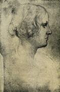 Tête de profil femelle (Léonard de Vinci) - Muzeo.com