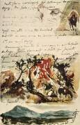 Album page of Morocco by Eugène Delacroix (Eugène Delacroix) - Muzeo.com