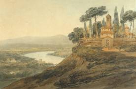 An Italian Villa (Joseph Mallord William Turner) - Muzeo.com