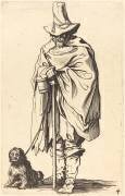 Beggar with Dog (Jacques Callot) - Muzeo.com