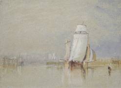 Calm on the Loire (Joseph Mallord William Turner) - Muzeo.com