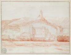 Château de La Roche-Guyon (Hubert Robert) - Muzeo.com