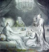 Christ in the House of Martha and Mary or The Penitent Magdalen (William Blake) - Muzeo.com