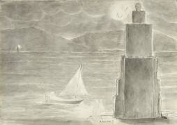 Dante and Virgil on the Edge of the Stygian Pool (William Blake) - Muzeo.com