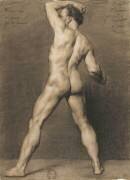 Etude d'homme nu de profil (Louis Joseph César Ducornet) - Muzeo.com