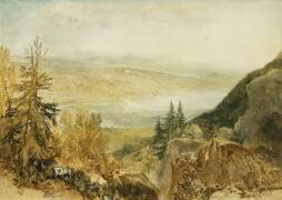 Farnley Hall From Above Otley (Joseph Mallord William Turner) - Muzeo.com