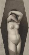 Female nude (Jean-Jacques Lequeu) - Muzeo.com