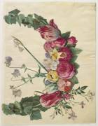 Flower Garland from the album Gottorfer Codex (Hans Simon Holtzbecker) - Muzeo.com