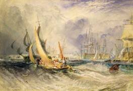 Gosport: the Entrance to Portsmouth Harbour (Joseph Mallord William Turner) - Muzeo.com