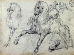 Horses (Théodore Géricault) - Muzeo.com