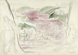 illustration to the 'Divine Comedy' by Dante Alighieri (William Blake) - Muzeo.com