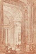 Intérieur de Saint-Pierre de Rome (Hubert Robert) - Muzeo.com