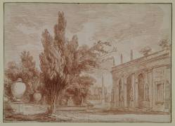 Italian Garden (Hubert Robert) - Muzeo.com