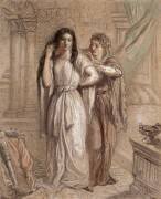 La Malibran dans le rôle de Desdémone de l'Othello (Théodore Chasseriau) - Muzeo.com