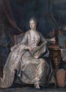 La marquise de Pompadour (1722-1764) (Quentin de La Tour (d'après)) - Muzeo.com
