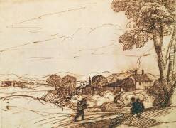 Landscape (Claude Gellée) - Muzeo.com