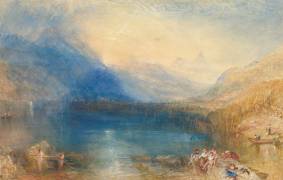 Le lac de Zoug (Joseph Mallord William Turner) - Muzeo.com